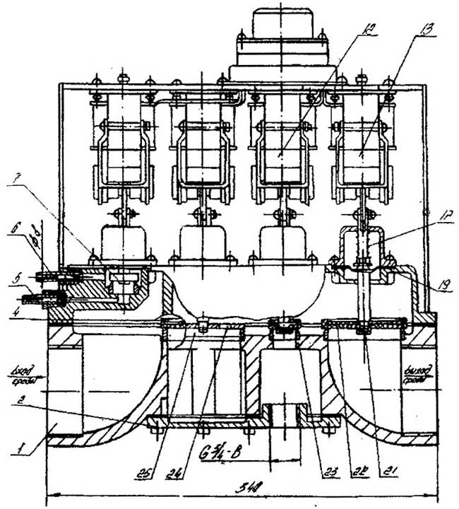 Рисунок 1 - Общий вид блока подачи газа БПГ-5
