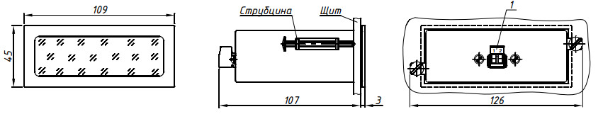 рис. 1 -Монтажный чертёж МТМ-ТСБ